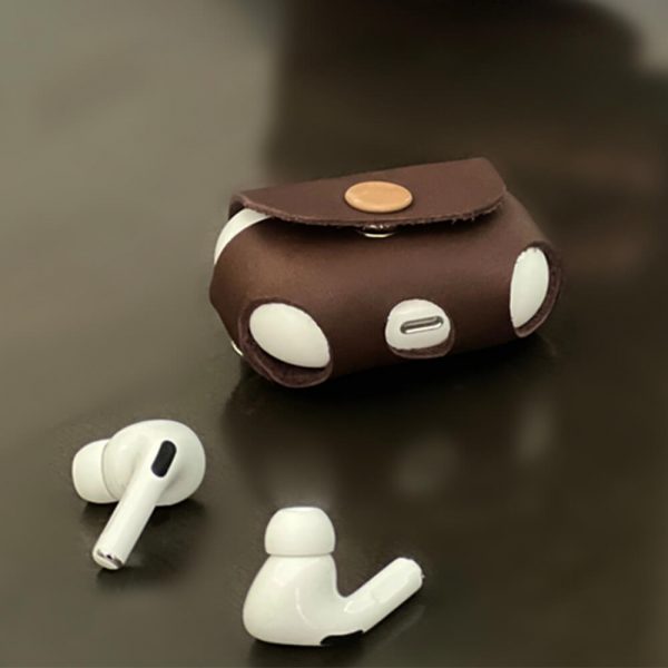 Airpods Leather Cover 01